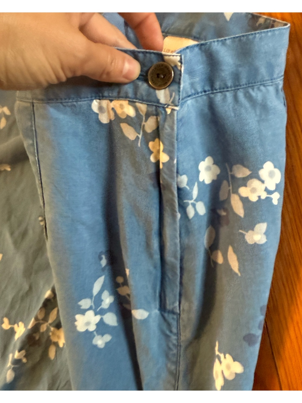Liz Claiborne Blue Floral Maxi Skirt - Picture 4 of 9